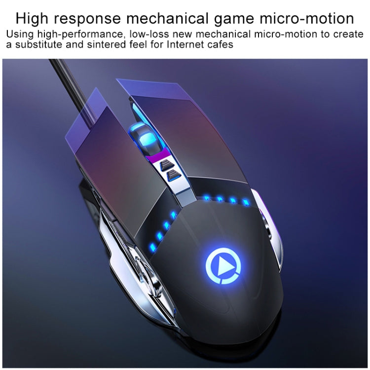 YINDIAO G3PRO 3200DPI 4-modes Adjustable 7-keys RGB Light Wired Gaming Mouse My Store