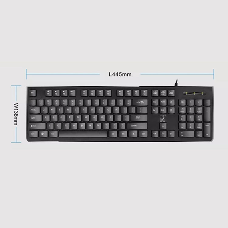 ZGB S500 Square Key USB Wired Computer Keyboard My Store