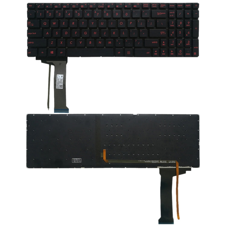 US Keyboard with Backlight for Asus GL551 GL551J GL551JK GL551JM GL551JW GL551JX G552 G552V G552VW G552VX FZ50JX GL752VW GL742VW My Store