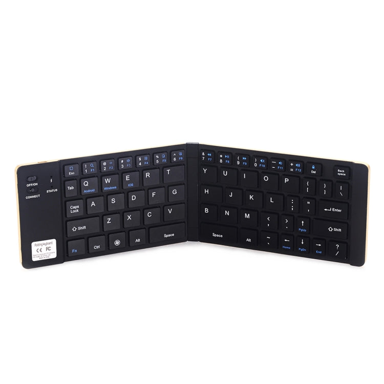 GK228 Ultra-thin Foldable Bluetooth V3.0 Keyboard, Built-in Holder, Support Android / iOS / Windows System My Store