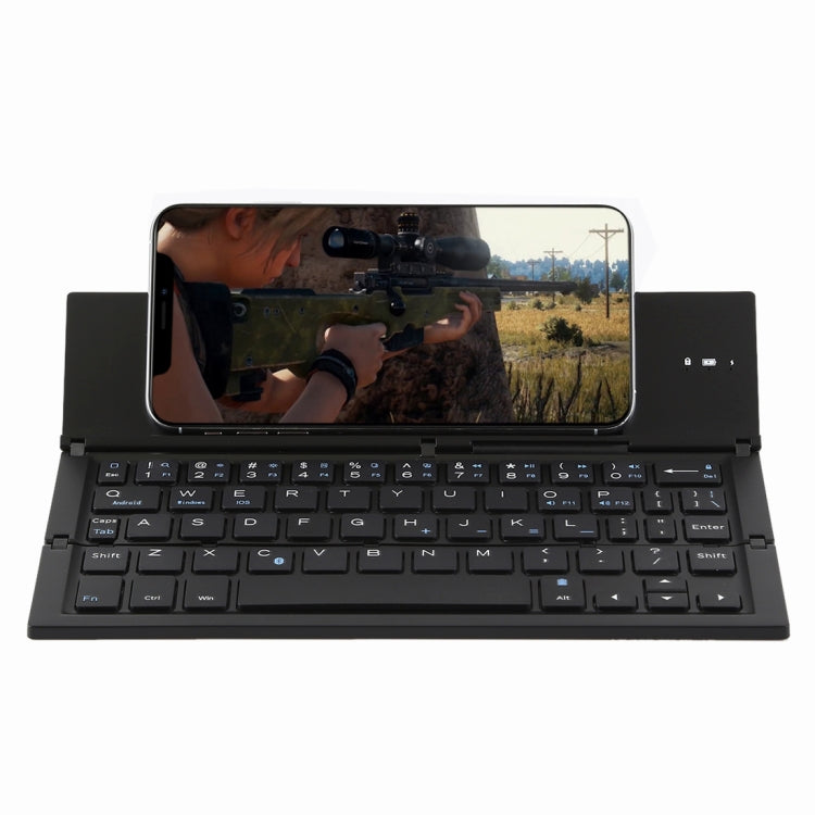 GK608 Ultra-thin Foldable Bluetooth V3.0 Keyboard, Built-in Holder, Support Android / iOS / Windows System My Store