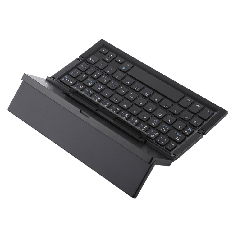 GK608 Ultra-thin Foldable Bluetooth V3.0 Keyboard, Built-in Holder, Support Android / iOS / Windows System