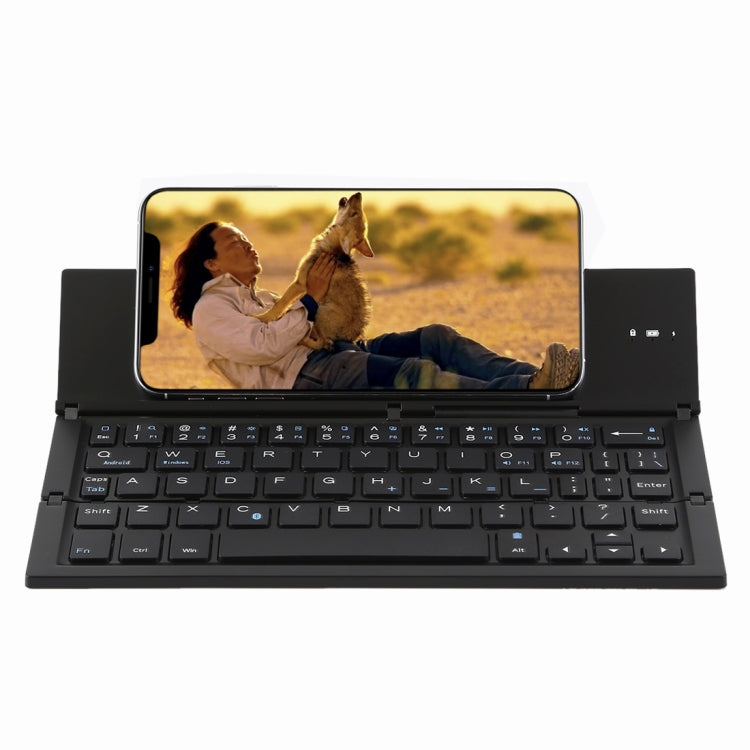 GK608 Ultra-thin Foldable Bluetooth V3.0 Keyboard, Built-in Holder, Support Android / iOS / Windows System My Store