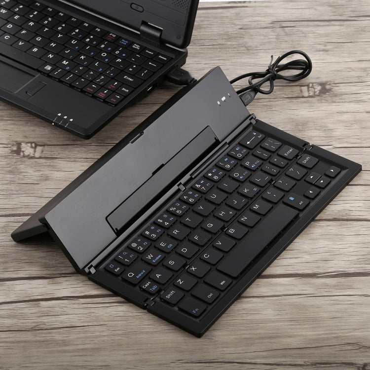 GK608 Ultra-thin Foldable Bluetooth V3.0 Keyboard, Built-in Holder, Support Android / iOS / Windows System My Store