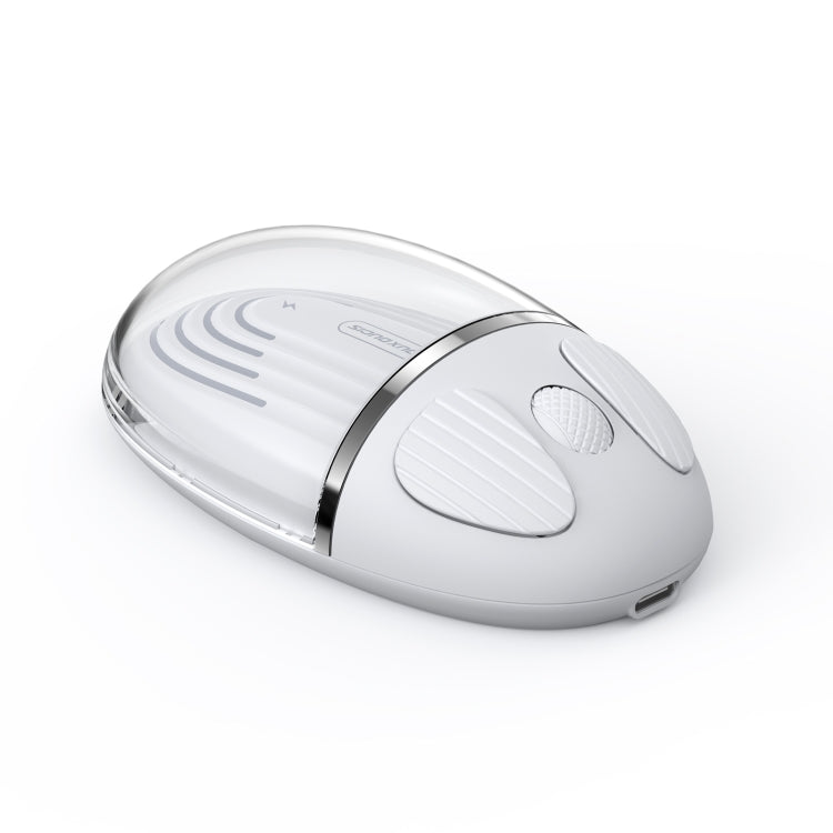 DUX DUCIS CM Series V1 1200DPI Transparent Dual Mode 2.4G + Bluetooth Wireless Mouse