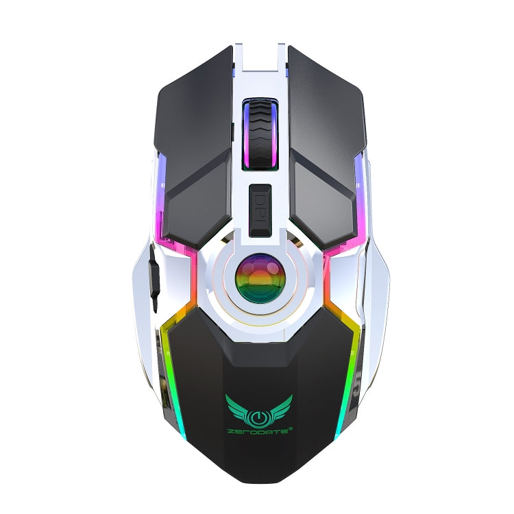 ZERODATE T30 2.4GHz 2400DPI Three-speed Adjustable RGB Backlight Wireless Optical Mouse My Store