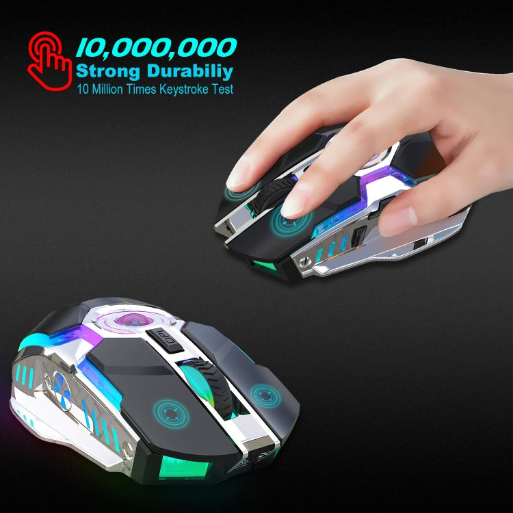 ZERODATE T30 2.4GHz 2400DPI Three-speed Adjustable RGB Backlight Wireless Optical Mouse My Store