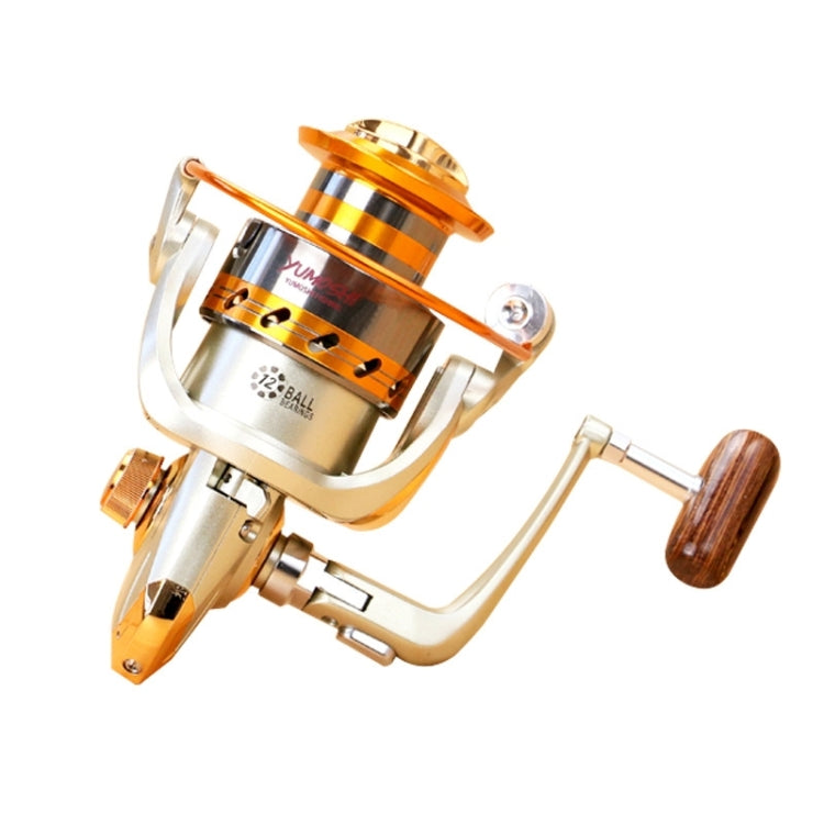 YUMOSHI  Ball Bearings Rocker Handle Wheel Seat Fishing Spinning Reel