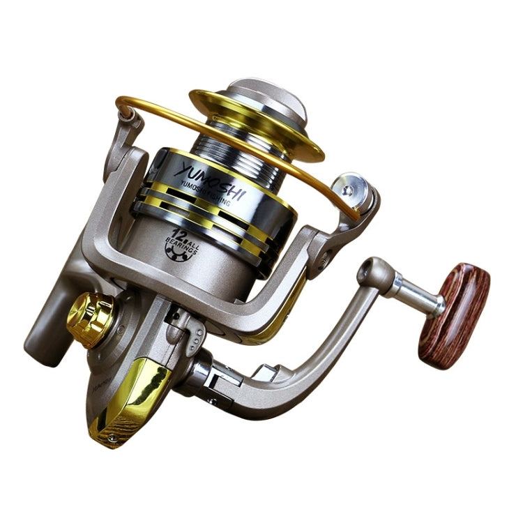 YUMOSHI Full Metal Ball Bearings Rocker Handle Wheel Seat Fishing Spinning Reel Reluova