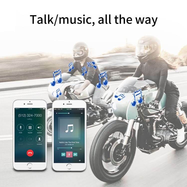 T6 Motorcycle Helmet Bluetooth V5.0 Headset My Store