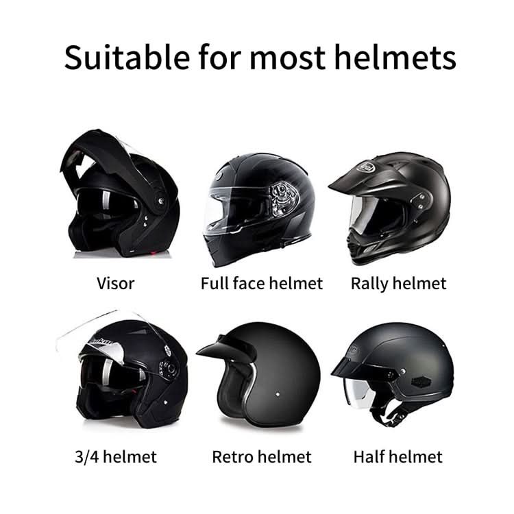 T6 Motorcycle Helmet Bluetooth V5.0 Headset My Store