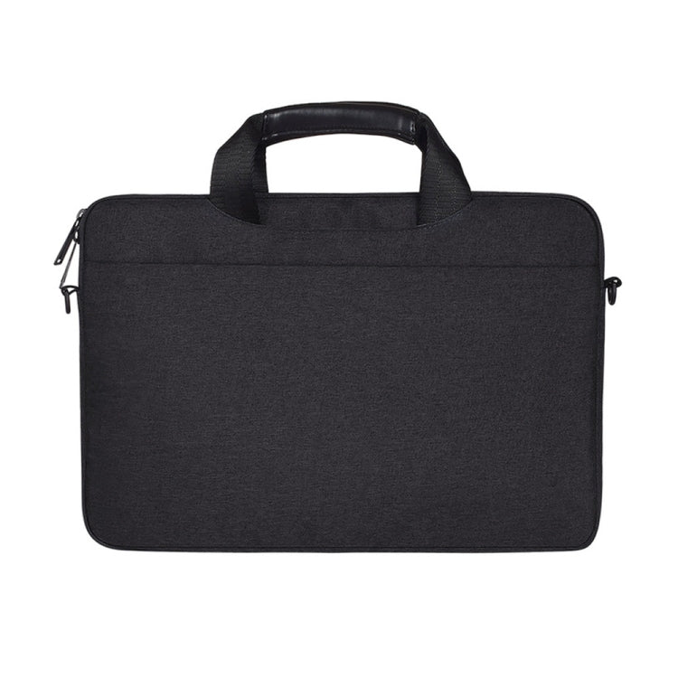 13.3 inch Breathable Wear-resistant Fashion Business Shoulder Handheld Zipper Laptop Bag with Shoulder Strap