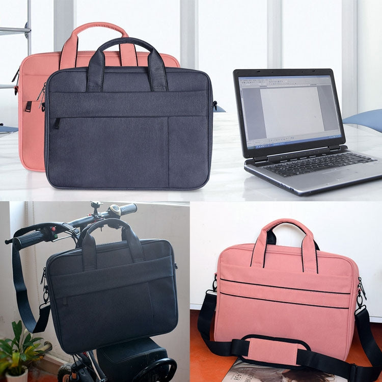 DJ03 Waterproof Anti-scratch Anti-theft One-shoulder Handbag for 15.6 inch Laptops, with Suitcase Belt My Store