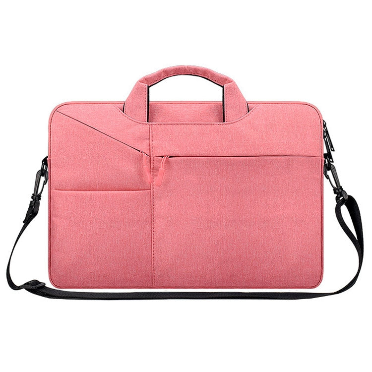 ST02S Waterproof Tear Resistance Hidden Portable Strap One-shoulder Handbag for 13.3 inch Laptops, with Suitcase Belt