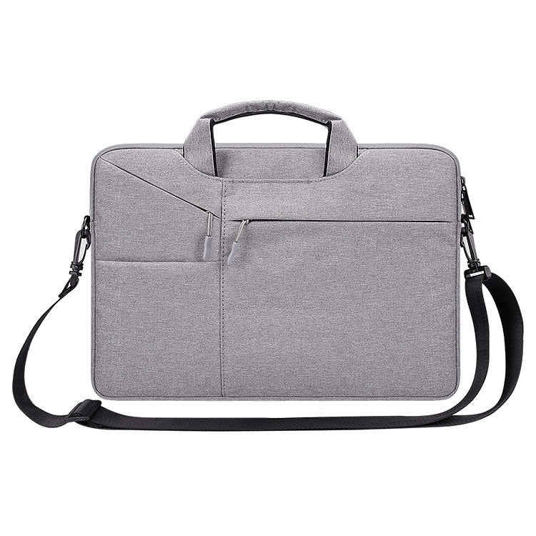 ST02S Waterproof Tear Resistance Hidden Portable Strap One-shoulder Handbag for 13.3 inch Laptops, with Suitcase Belt