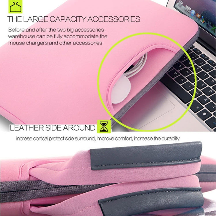 12 inch Portable Air Permeable Handheld Sleeve Bag for MacBook, Lenovo and other Laptops, Size:32x21x2cm