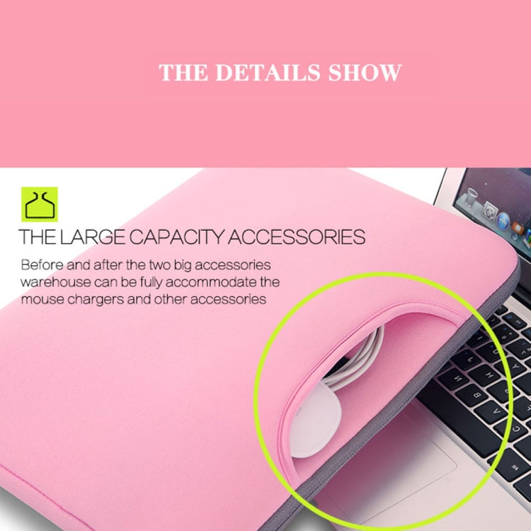 15.6 inch Portable Air Permeable Handheld Sleeve Bag for Laptops, Size: 41.5x30.0x3.5cm