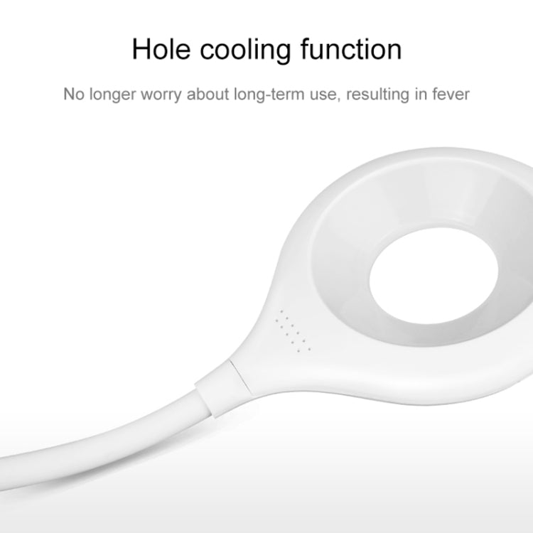 28 LEDs Flexible Goose Neck Hollow Ring Design Eye Protection Light with Pen Holder / Small Night Light Function My Store