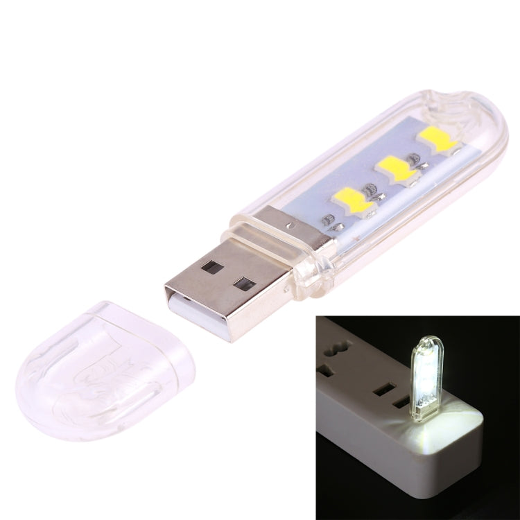 3 LEDs 5730 SMD USB LED Book Light Portable Night Lamp My Store