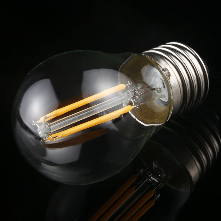 G45 E27 4W 4 LEDs 450 LM 3000K Retro Dimming LED Filament Light Bulb Energy Saving Light, AC 220V My Store