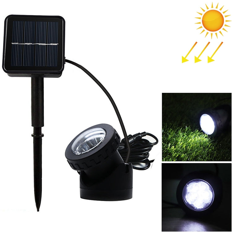 Single Head LED Outdoor Waterproof Solar Underwater Spotlight Floodlight My Store