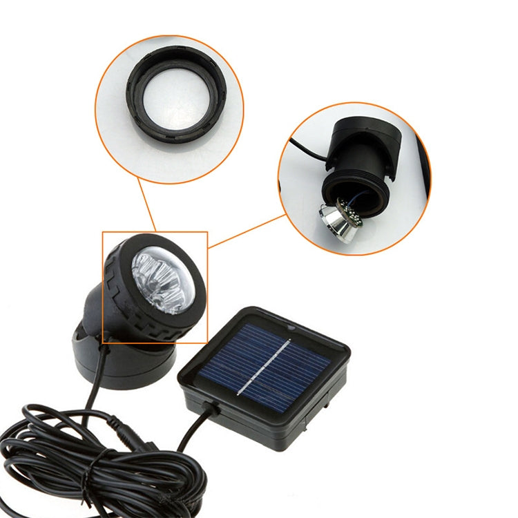 Single Head LED Outdoor Waterproof Solar Underwater Spotlight Floodlight My Store