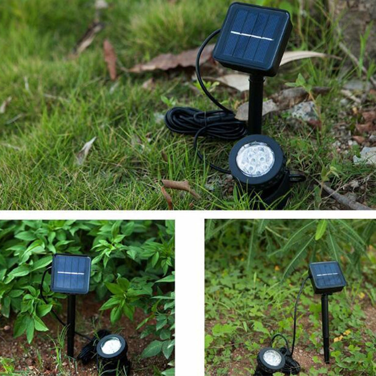 Single Head LED Outdoor Waterproof Solar Underwater Spotlight Floodlight My Store