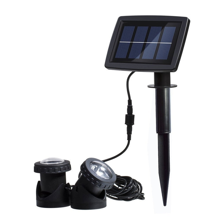 Two Heads LED Outdoor Waterproof Solar Underwater Spotlight Floodlight My Store