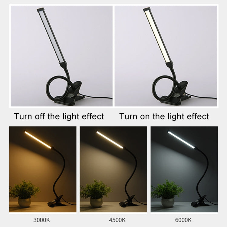 LED Desk Lamp 8W Folding Adjustable Eye Protection Table Lamp, USB Plug-in Version + Power Plug My Store