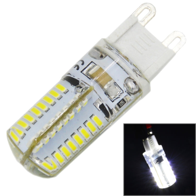 G9 4W 210LM  64 LED SMD 3014 Silicone Corn Light Bulb, AC 110V My Store