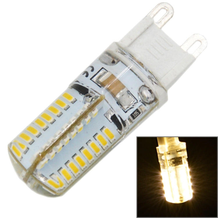 G9 4W 210LM  64 LED SMD 3014 Silicone Corn Light Bulb, AC 110V My Store