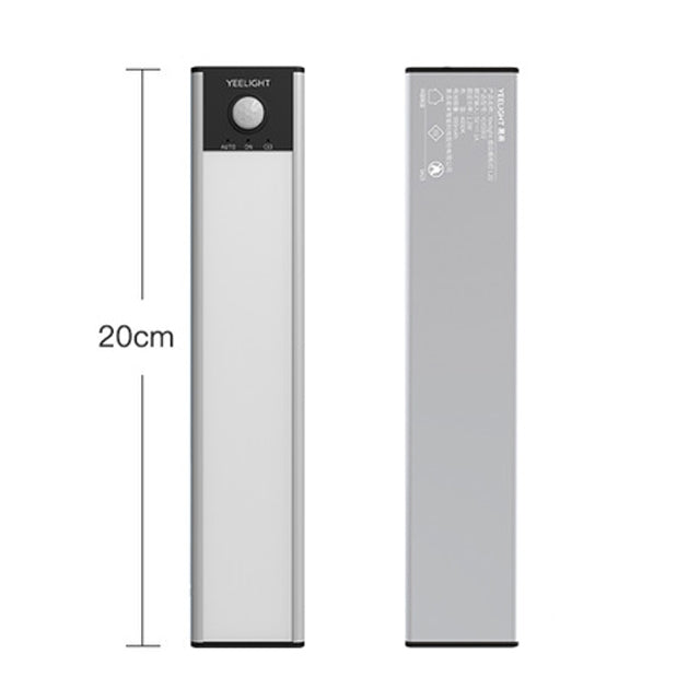 20cm Original Xiaomi Youpin YEELIGHT LED Smart Human Motion Sensor Light Bar Rechargeable Wardrobe Cabinet Corridor Wall Lamps-Reluova