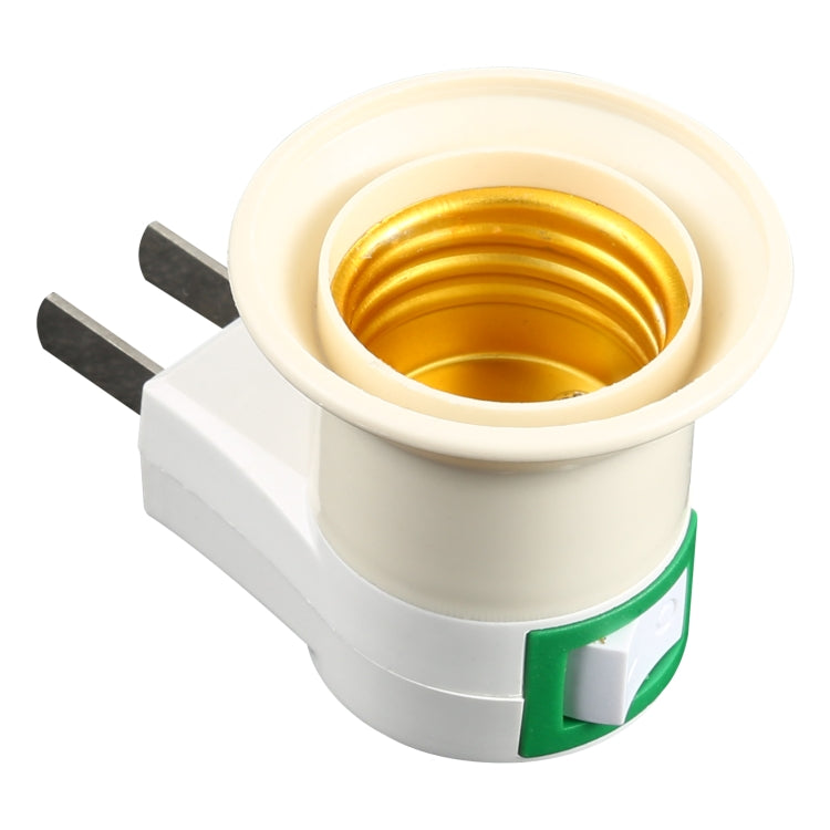 E27 Socket Type Light Holder Base Lamp Holder Converter with Switch, US Plug / AU Plug My Store