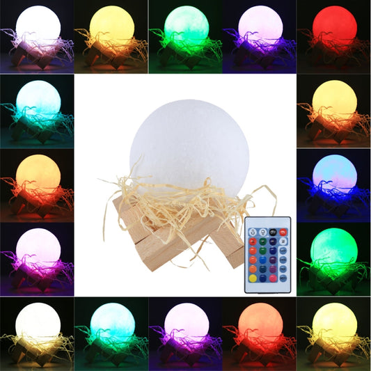 USB Charging 16-color Changing LED Energy-saving Night Light with Wooden Holder Base & Remote Control My Store