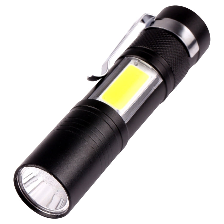 Pocket Flashlight Strong Light 3 Modes USB Rechargeable