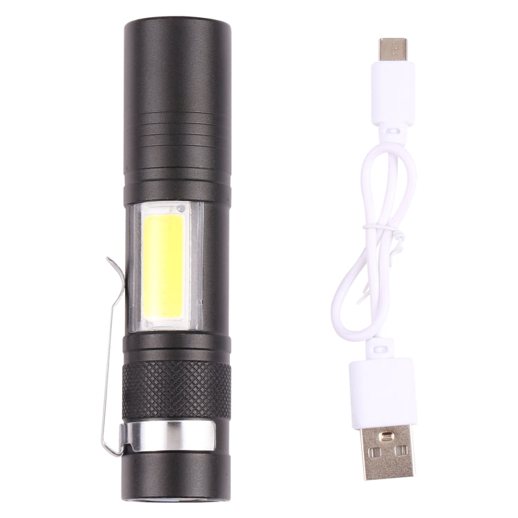 Pocket Flashlight Strong Light 3 Modes USB Rechargeable My Store