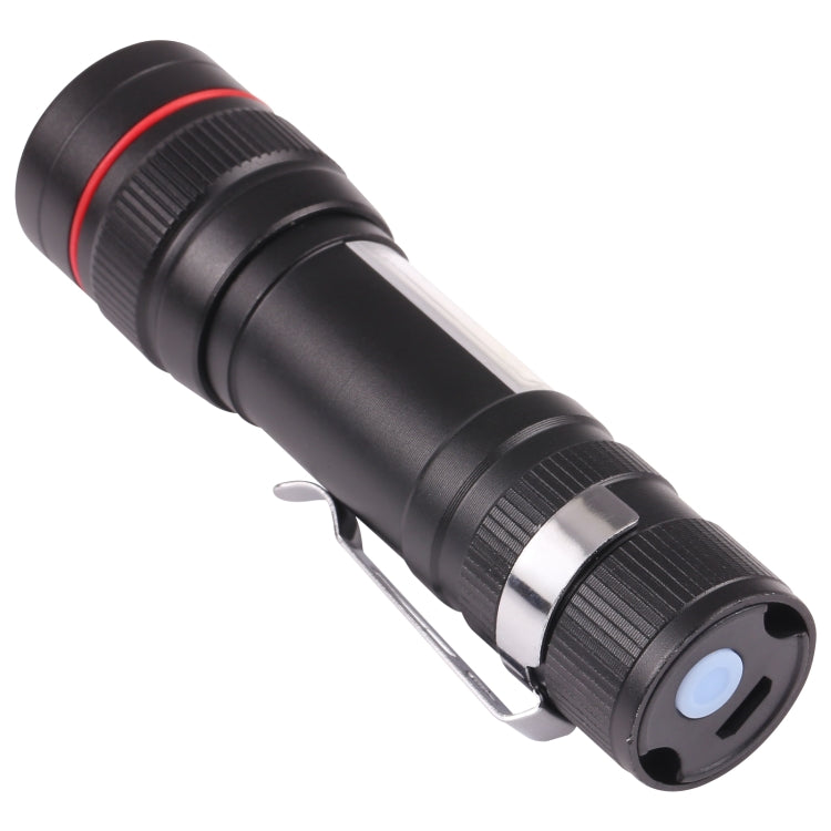 T6 LED Pocket Flashlight Zoomable 3 Modes with Hook Clip My Store