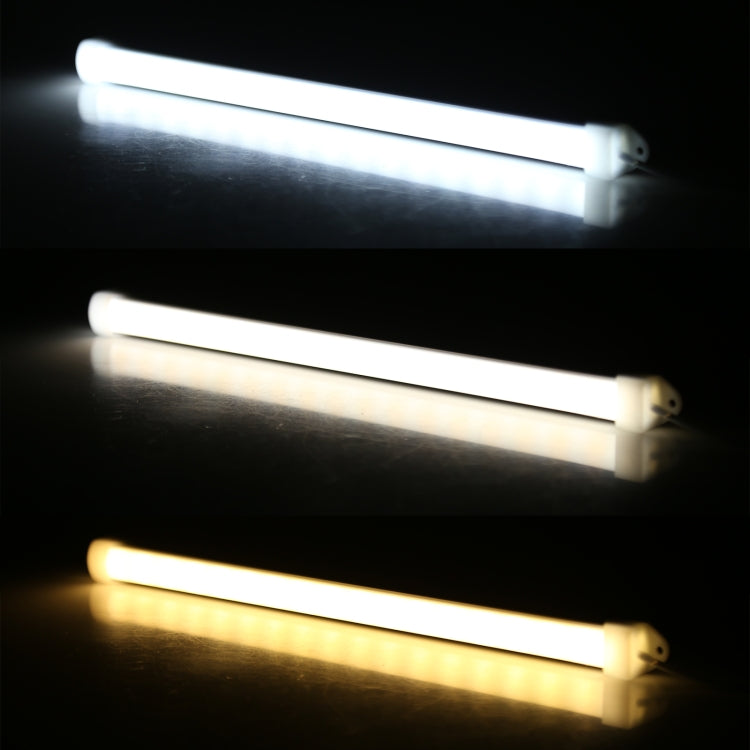 20cm 24 LEDs Multifunctional USB Three-color Stepless Dimming LED Light Tube, DC 5V-Reluova