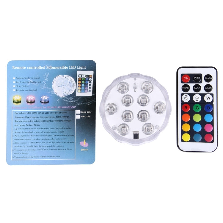 10 LEDs Cylinder Remote Controlled with Remote Controllor, Remote Control Range(in Open Area): 24-30 Feet