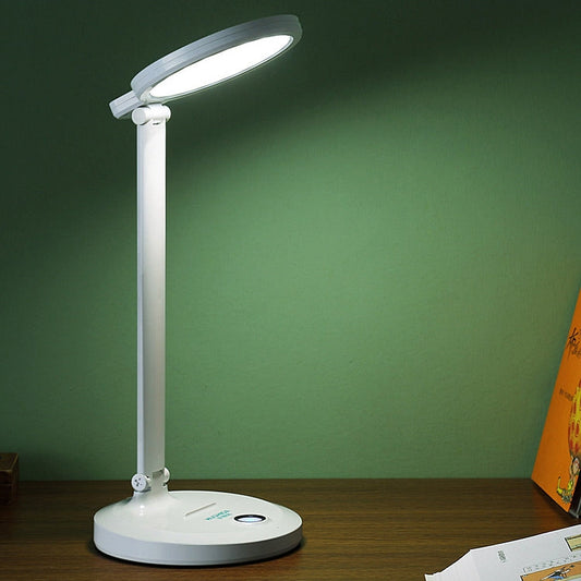 LED Student Learning Eye Protection Foldable Rechargeable Desk Lamp, Built-in 2000mAh Battery