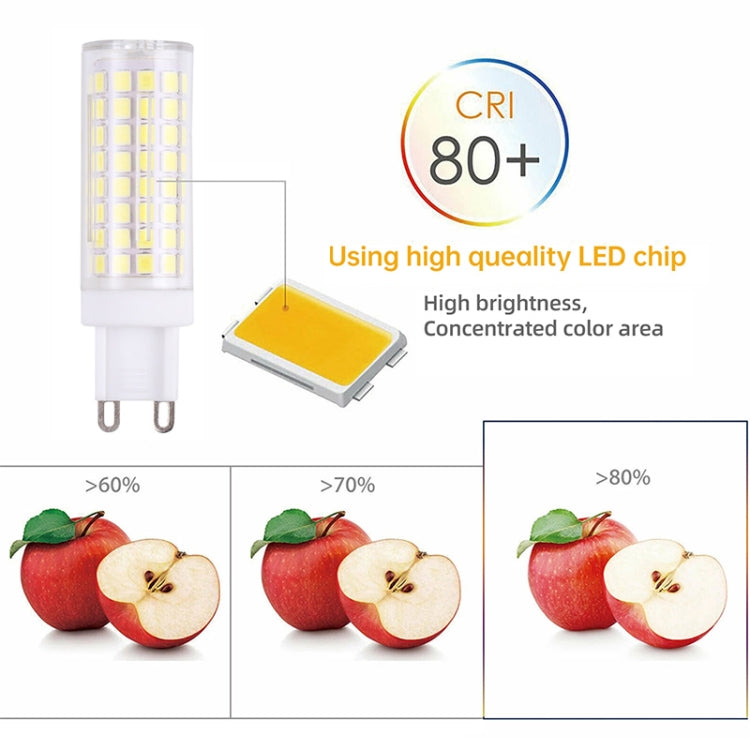 G9 102 LEDs SMD 2835 2800-3200K LED Corn Light, AC 110V My Store