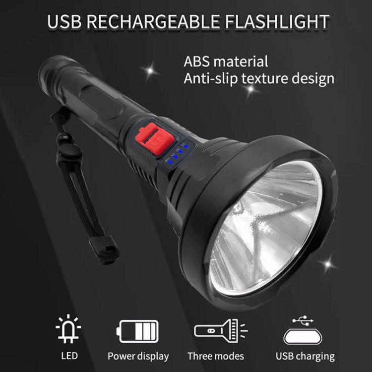 L-826 Single Core 3W USB Rechargeable Mini Portable Glare LED Flashlight My Store