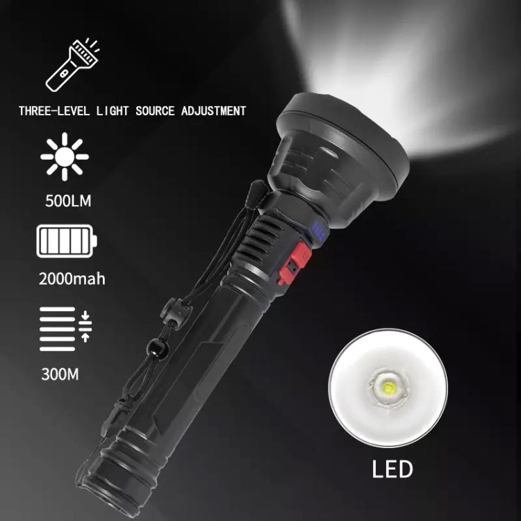 L-826 Single Core 3W USB Rechargeable Mini Portable Glare LED Flashlight My Store