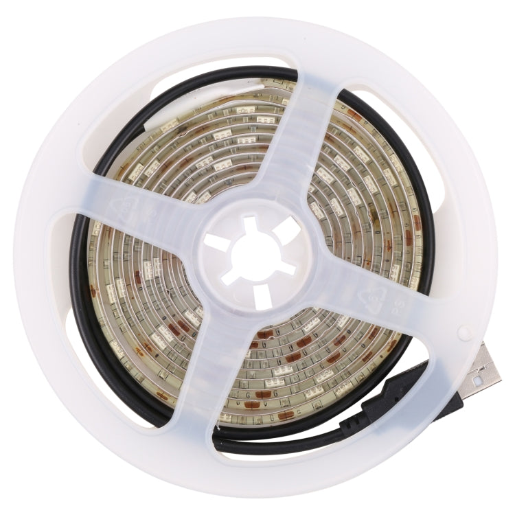 USB 5050 SMD LED Blue Light Waterproof Epoxy Rope Light, 30 LED/m, DC 5V, Length: 2m My Store