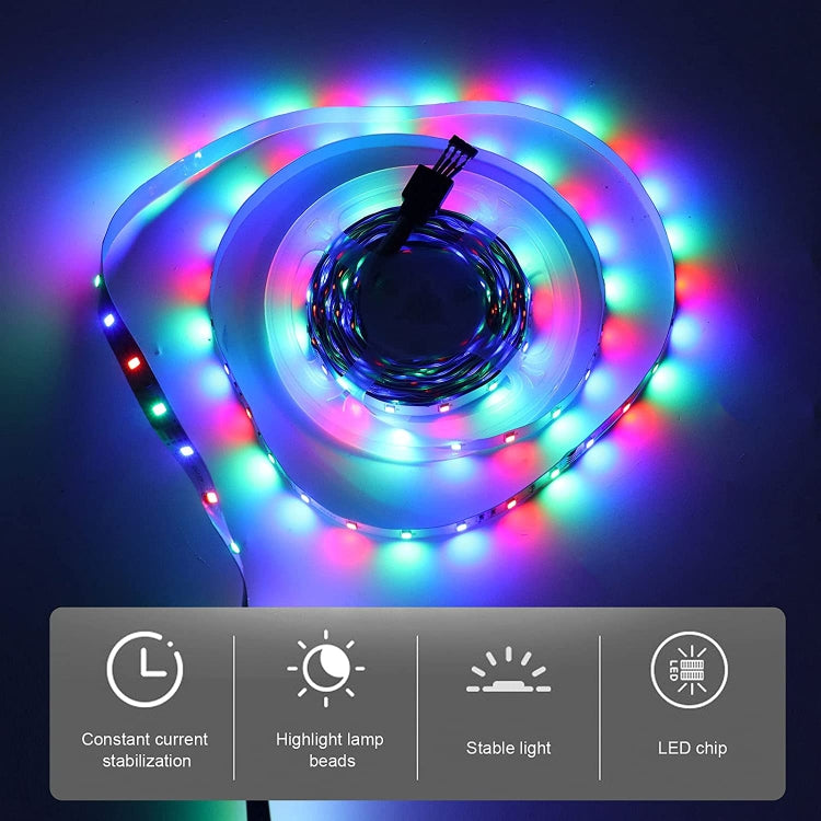 2030 SMD RGB LED Waterproof Epoxy Rope Light, 12V,  Length: 5m-Reluova