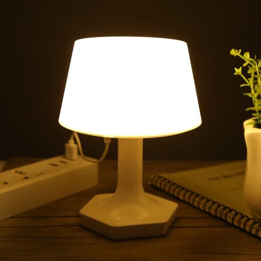 F806 USB White Light / Warm White Light Switch LED Desk Lamp