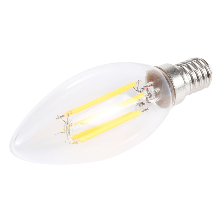 C35 E14 6W 4 LEDs 3000K Retro LED Flament Candle Light Bulb, AC 220V My Store