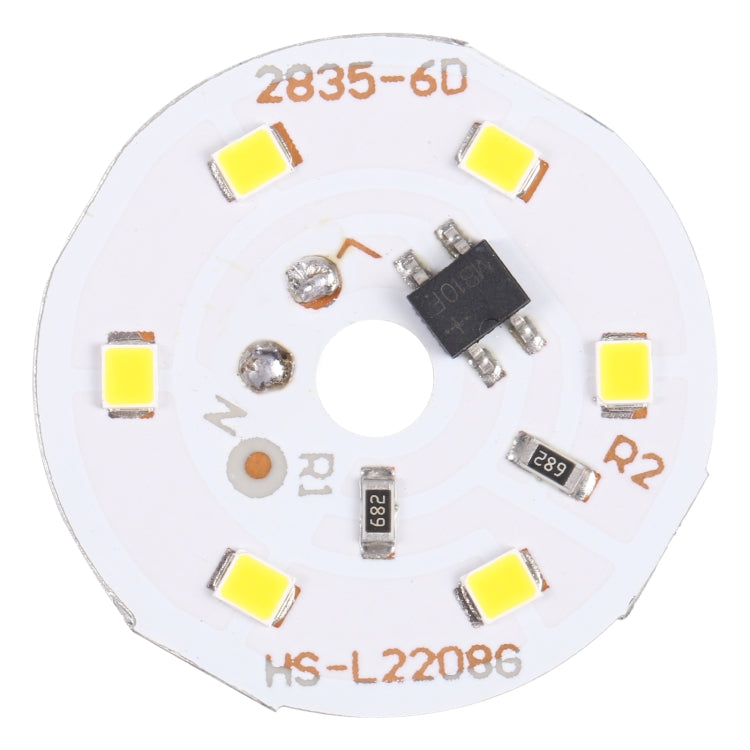 3W 6 LEDs SMD 2835 LED Module Lamp Ceiling Lighting Source, AC 220V Warm White Light My Store