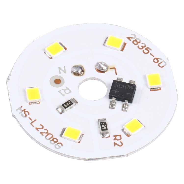 3W 6 LEDs SMD 2835 LED Module Lamp Ceiling Lighting Source, AC 220V Warm White Light My Store