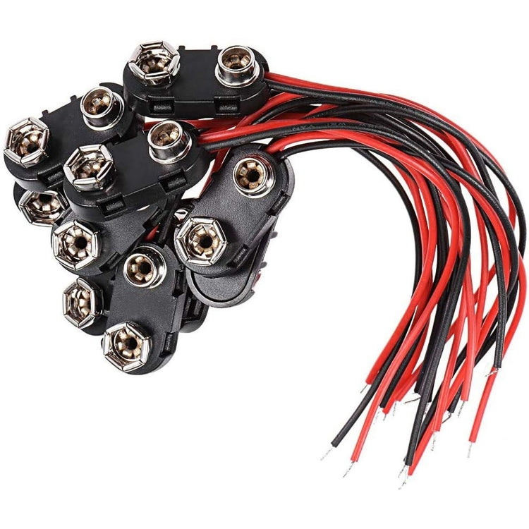 10 Pairs 22AWG Red Black Parallel Circuit Cables, Length: 20cm